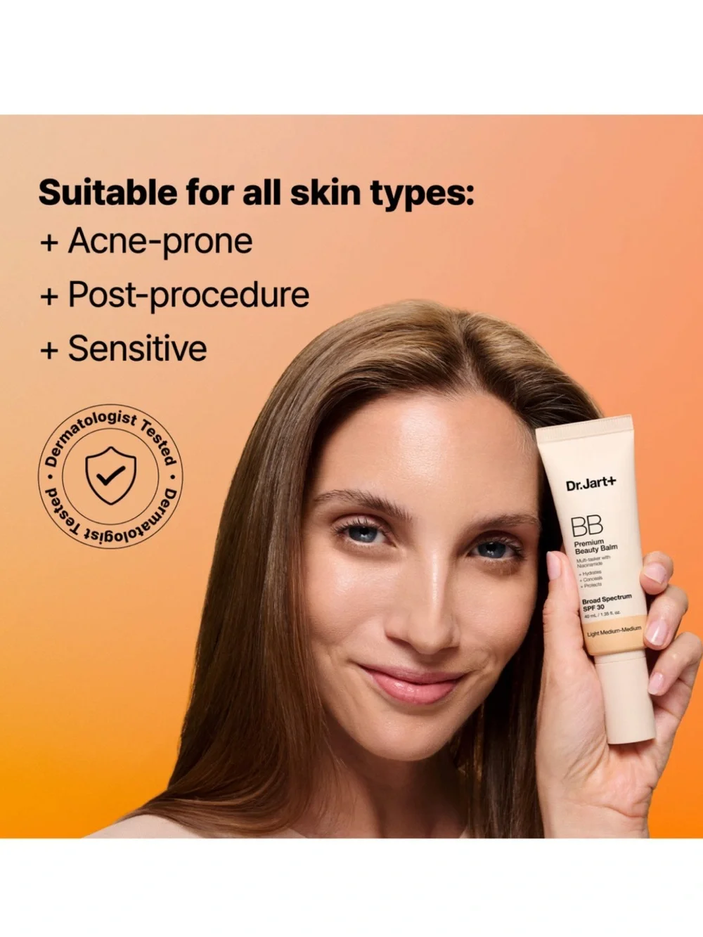 Dr. Jart+ BB Premium Beauty Balm SPF 30 — Light/Medium Medium *BRAND NEW